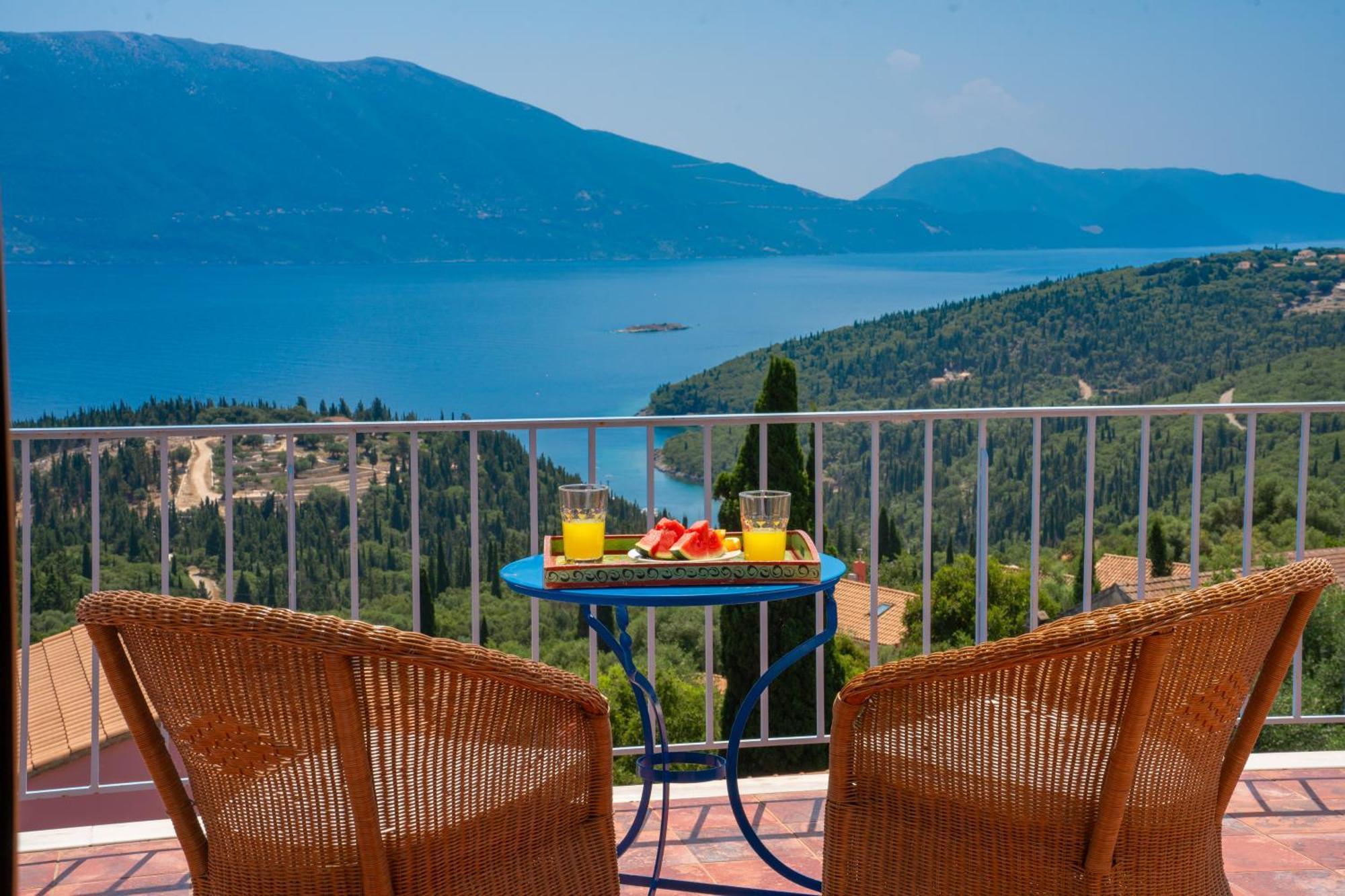 Villa Apollo Up To 8Px, Private Pool Fiskárdo Eksteriør bilde