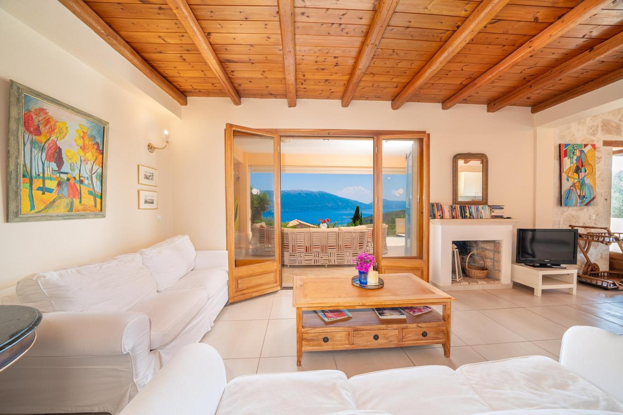 Villa Apollo Up To 8Px, Private Pool Fiskárdo Eksteriør bilde
