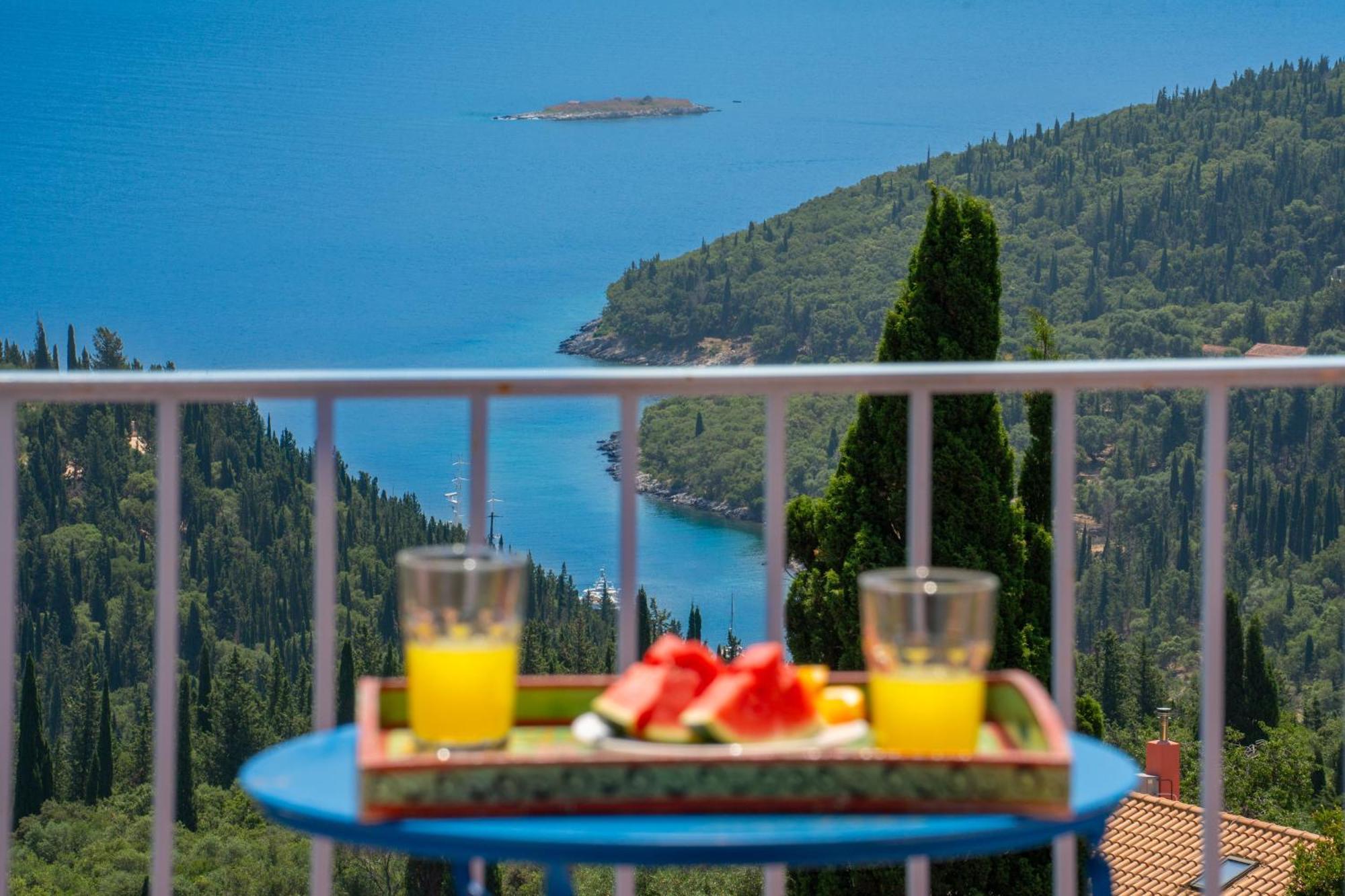 Villa Apollo Up To 8Px, Private Pool Fiskárdo Eksteriør bilde